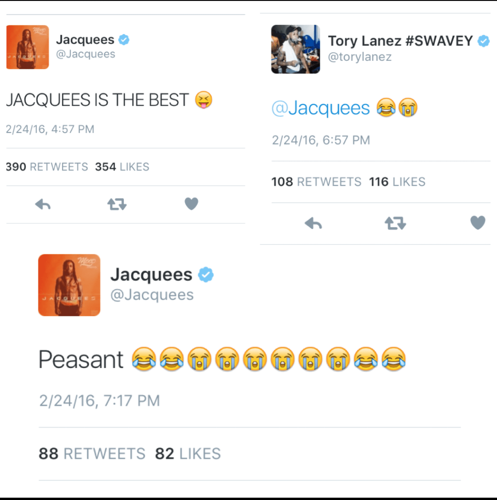 Jacquees vs. Tory Lanez 😂😂😂