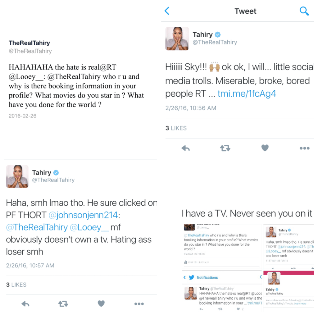 All he did was ask who Tahiry (of Love & Hip Hop New York)&nbsp;is…