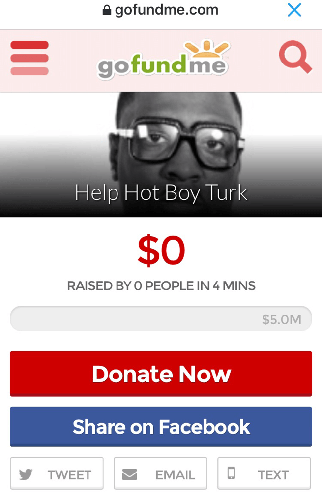 UPDATE: Former Cash Money Records Rapper/ New Orleans Native, Turk, opens up via Twitter about his financial&nbsp;crisis.