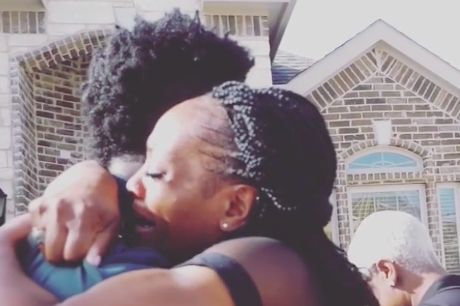 WATCH 49er’s Marquise Goodwin Surprises His Mom and Sister with a New(00)