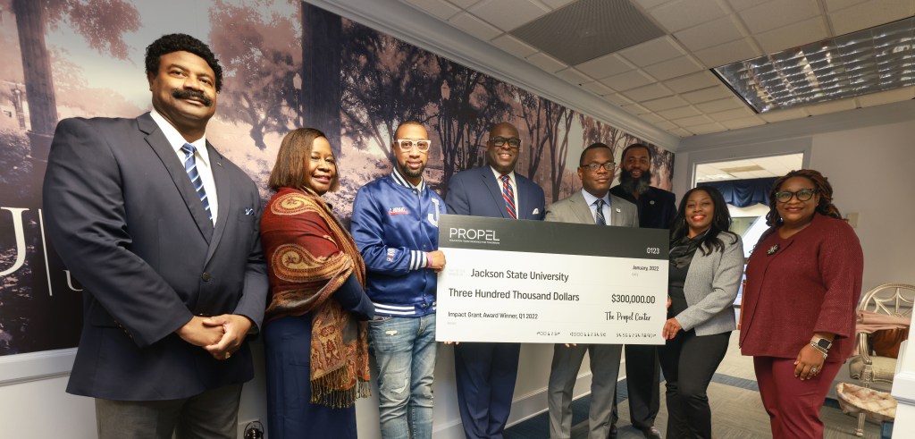 Jackson State University recipient of $300K grant from The Propel Center, aims to promote student success in&nbsp;entertainment