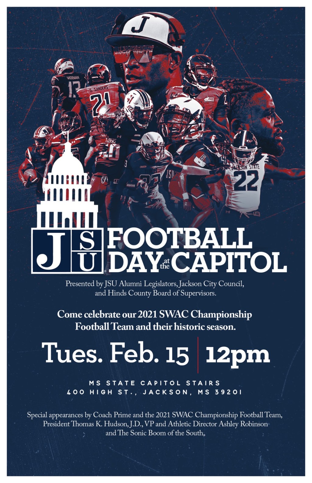 JSU Football Day at the&nbsp;Capitol
