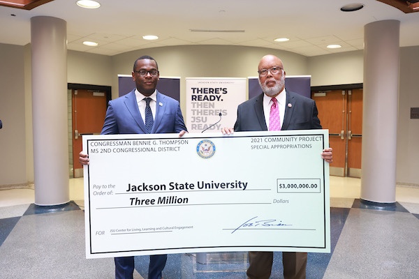 Congressman Bennie Thompson Awards $3 Million in Community Project Funding to Jackson State&nbsp;University