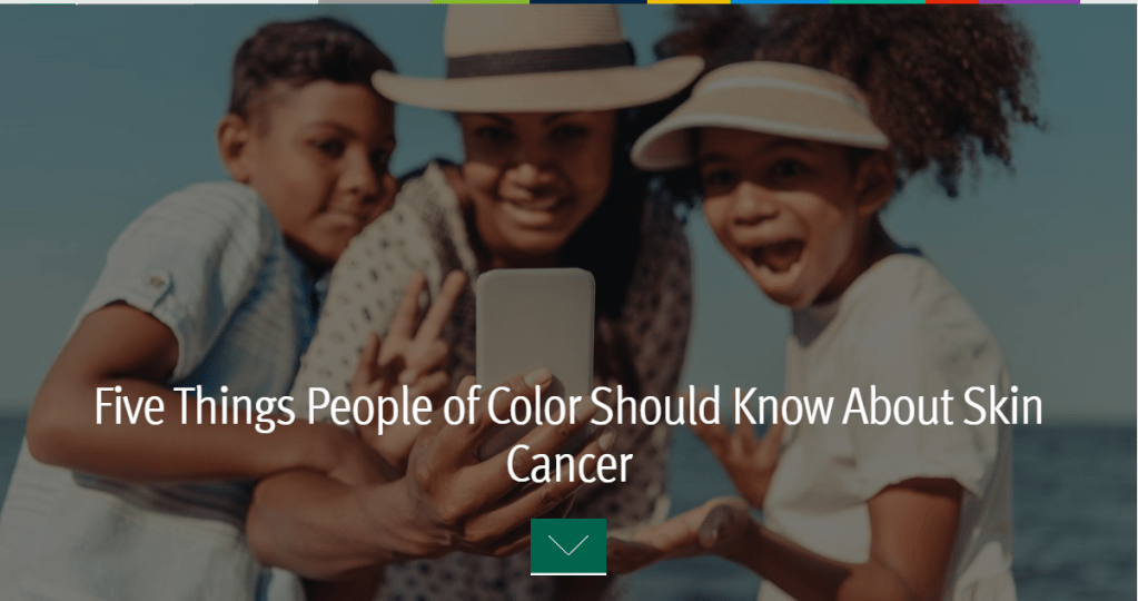Five Things People of Color Should Know About Skin&nbsp;Cancer