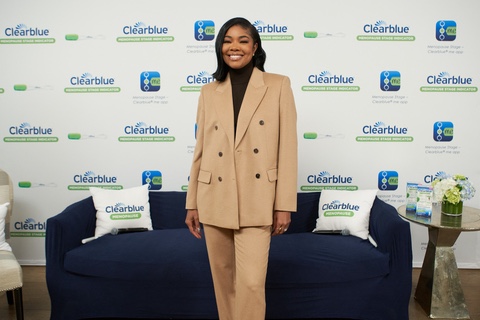 Gabrielle Union Joins Clearblue® in Latest Campaign to Turn Up the Volume on&nbsp;Menopause