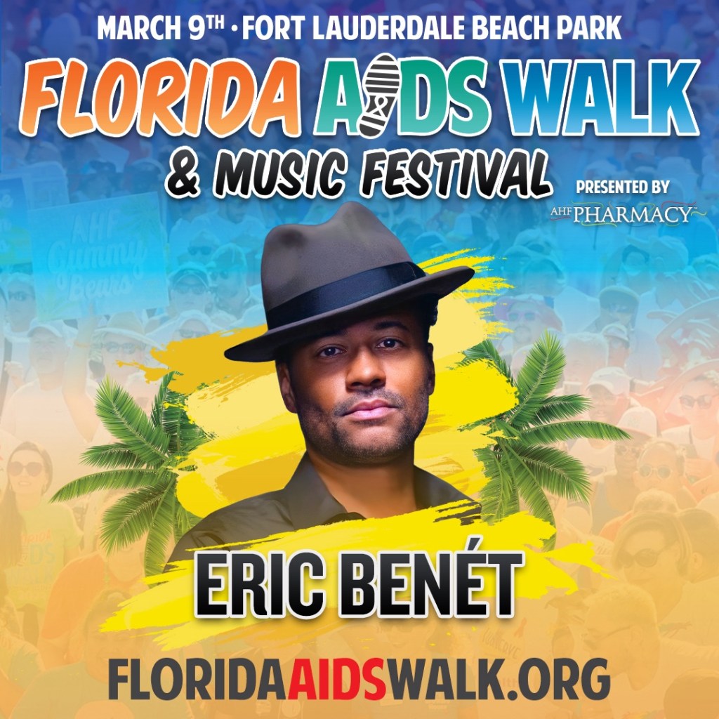 R&B Artist Eric Benét to Headline Florida AIDS&nbsp;Walk