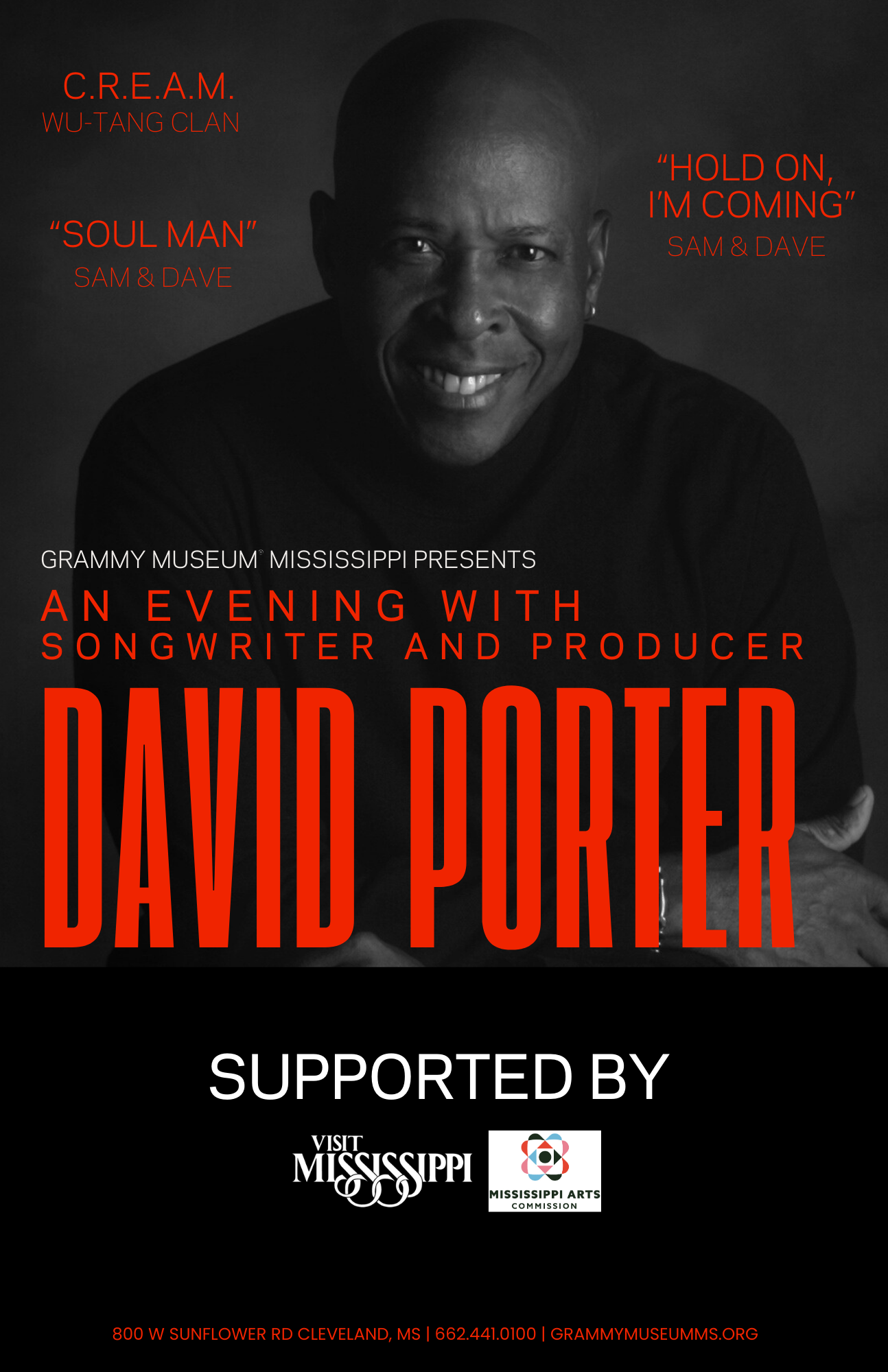 David Porter at GRAMMY Museum® Mississippi – SOUTHERN LACED™